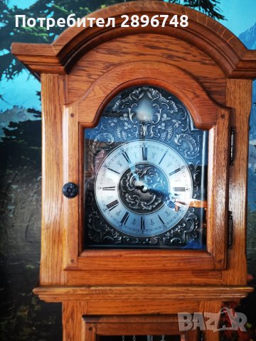 Паркетен часовник много запазен. , снимка 4 - Други - 43748434