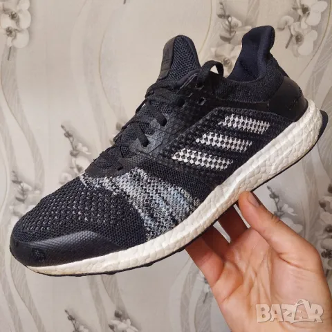adidas Ultra Boost ST 'Collegiate Navy Core Black' номер 45 1/3  лимитирана серия , снимка 13 - Маратонки - 50156940