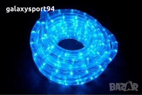 2.90Лв Светещ Син Маркуч на метър, Размери: 30 , 50, 70, 90, 100м LED, снимка 3 - Лампиони - 43095445