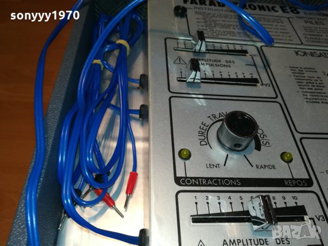 FARAD TRONIC 8E-ВНОС FRANCE-made in France 🇫🇷 2012211946, снимка 3 - Медицинска апаратура - 35202118