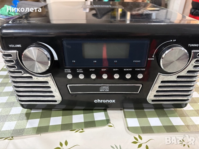 Грамофон Chronox e6060, снимка 2 - Грамофони - 52332872