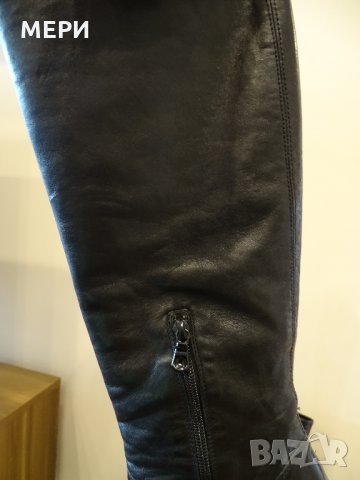 100% Ествествена кожа - Дамски ботуши, снимка 16 - Дамски ботуши - 32950513