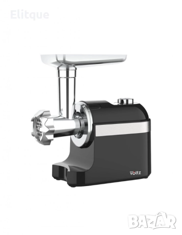 Месомелачка Voltz, 1600W, приставка за домати, черен, зелен, бял цвят