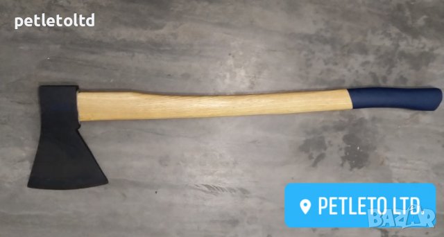 Брадва 2 кг, с лакирана дървена дръжка