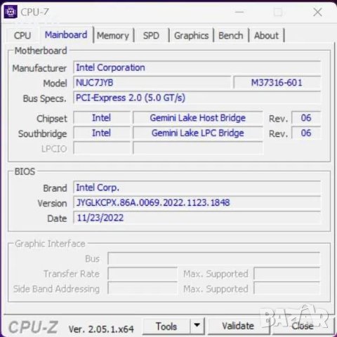 Mini PC Barebone Intel® NUC 7, снимка 7 - Работни компютри - 43226509