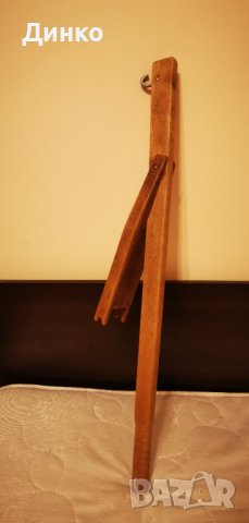 Немски ловен арбалет с механизъм за зареждане и две стрели 19век., снимка 8 - Антикварни и старинни предмети - 44078440