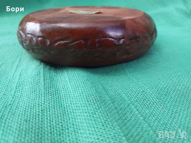 Стар дървен пепелник, снимка 4 - Други - 33071643