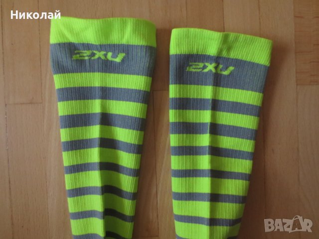 2XU Striped Run Compression Socks, снимка 8 - Мъжки чорапи - 43204449