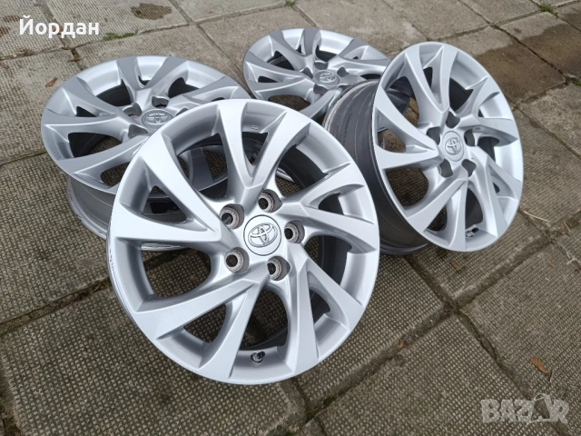 ОРИГИНАЛНИ джанти 16 '' цола 5x114,3 TOYOTA AURIS / Тойота 60,1 ET45, снимка 2 - Гуми и джанти - 53522311