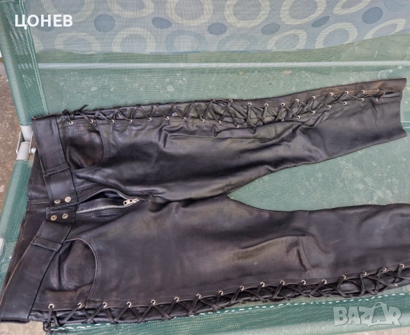 Мото екипировка естествена кожа  яке, панталон, ръкавици и боти, снимка 10 - Спортна екипировка - 51863810