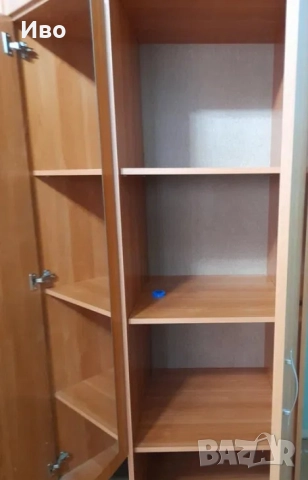 Голям трикрилен гардероб с надстройка и чекмеджета 299лв!!!, снимка 2 - Гардероби - 52444353