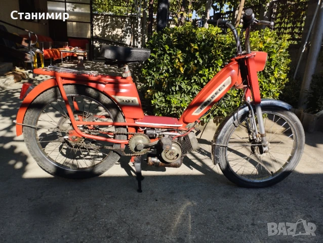 Педалетка мотопед Peugeot 101, снимка 2 - Мотоциклети и мототехника - 51310681