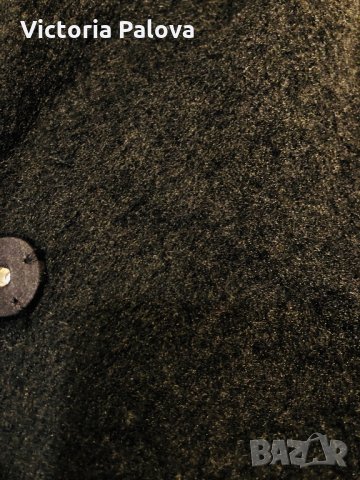 Дълго модерно черно палто-халат, снимка 10 - Палта, манта - 27163042