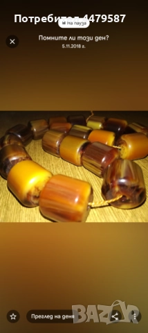 Броеница кехлибарена , снимка 2 - Други стоки за дома - 51489264