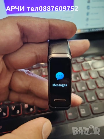 Смарт гривна Huawei ASD-B29 Graphite Black, снимка 3 - Смарт гривни - 51352794