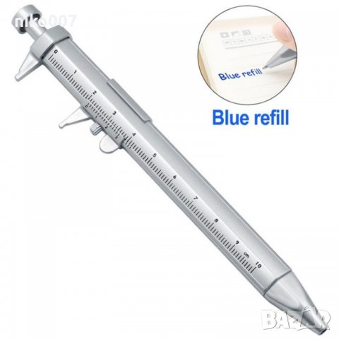 Химикал-шублер-линия-дебеломер-Микрометър , снимка 2 - Ученически пособия, канцеларски материали - 37667966