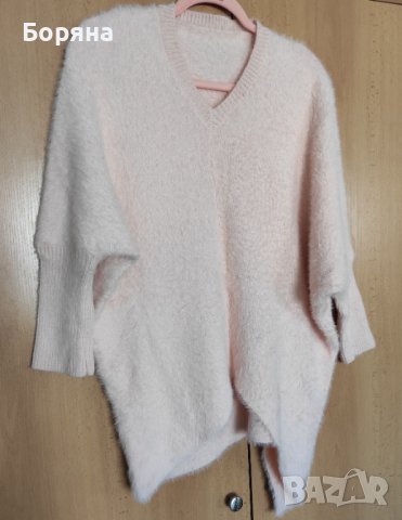 НАМАЛЕН - Нов пухкав пуловер бутик Vision, снимка 4 - Блузи с дълъг ръкав и пуловери - 38572663