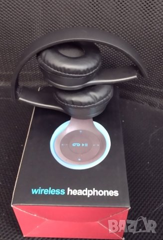 Сгъваеми Блутут слушалки с вграден микрофон за разговори, радио!, снимка 3 - Bluetooth слушалки - 43076771