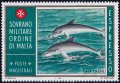 Суверенен малтийски орден 1976 - делфини MNH, снимка 1 - Филателия - 43502640