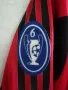 AC Milan 2004/2005 Champions League Adidas оригинална тениска фланелка Милан М Шампионска Лига, снимка 6