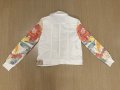 Детско дънково яке Desigual с апликации - ръст 146-152 см., 11-12 г., снимка 4