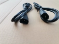 Захранващ кабел KEMA-KEUR компютър-монотор(мъжко-женско) , снимка 2