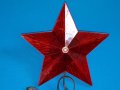 СССР стара руска светеща Коледна звезда за елха USSR, снимка 3