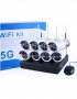 Комплект за видеонаблюдение с 8 безжични камери , NVR устройство, снимка 1 - Комплекти за видеонаблюдение - 37659309
