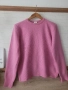 Розов пуловер вълна, снимка 1