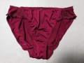 М/L Еластична бикина бордо с бродерия , снимка 7