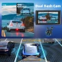 Предна и задна камера А30 Dashcam QHD 2.5K с 64GB 3” IPS WDR Нощно виждане 170° сензор за движение, снимка 4
