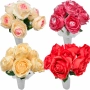 Елегантни изкуствени букети от рози – идеални за декорация и подарък, снимка 6
