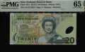 NEW ZEALAND 🇳🇿 20 DOLLARS 2013-14 год. PMG 65, снимка 2