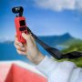 Калъф за DJI Osmo Pocket, Силикон, Червен, Черен, снимка 6