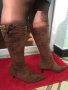 ботуши от кадифе Sahara, снимка 3