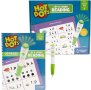Образователна игра за деца с тетрадка и интерактивна химикалка 6+ години, 100 дейности, снимка 1 - Образователни игри - 43440976