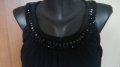 Черна рокля H&M с колие от камъни ПРОМОЦИЯ👗🍀S, М, М/Lр-р👗🍀 арт.425, снимка 5