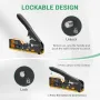 Нов Ethernet кримпващ инструмент с тестер, кабели и аксесоари за ремонт, снимка 5