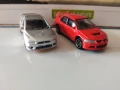 Метални колички Realtoy Mitsubishi Lancer VII и Mitsubishi Lancer Evo X в мащаб 1/64, снимка 7