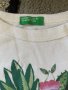 Къса блузка Benetton 98 , снимка 1 - Детски тениски и потници - 32446067