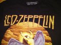 Тениска памук Led Zeppelin турне 1975г САЩ размер ХС, снимка 3