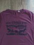 Levi's Burgundy Crew Neck Logo T-Shirt - страхотна мъжка тениска, снимка 4