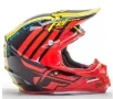 Шок цена!!! fly racing f2 zoom blue red hi-vis каска крос мотор мото к, снимка 3