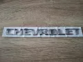 надпис емблема лого Chevrolet Шевролет, снимка 1