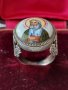 Сребърен 84 пръстен царска Русия с емайл, снимка 2