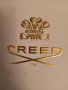 Автентична подаръчна кутия Creed - бяла с златисти нишки, снимка 4
