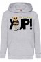 Детски Суитчър/Суитшърт Cute bear Just say YUP,,Игра,Подарък,Изненада,Забавление,Рожден Д, снимка 2