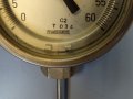 термометър биметален RUEGER T044/034/C2 ф110 0/+60°C G 1/2, снимка 3