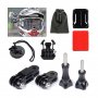 Стойка за монтаж на каска Safety SET за екшън камери GoPro Hero, SJCAM, снимка 5