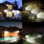 Нови 2 броя Слънчеви LED Светлини Лампи за Двор Ограда 18 Диода, IP67, снимка 3